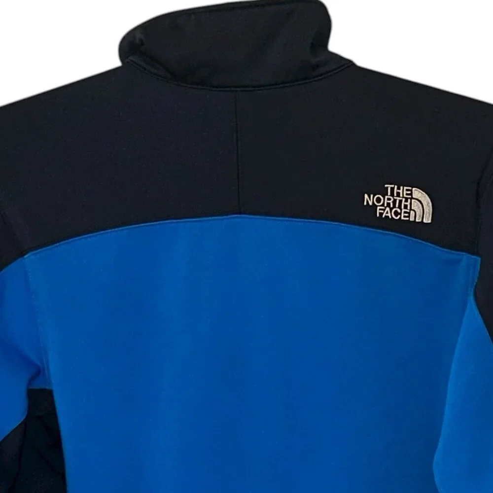 The North Face Full Zip‎ Soft Shell Fleece Mock Neck Jacket Small Lightweight